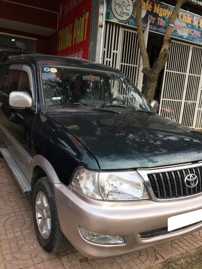 Cần bán xe Toyota Zace GL 2005 số sàn màu xanh