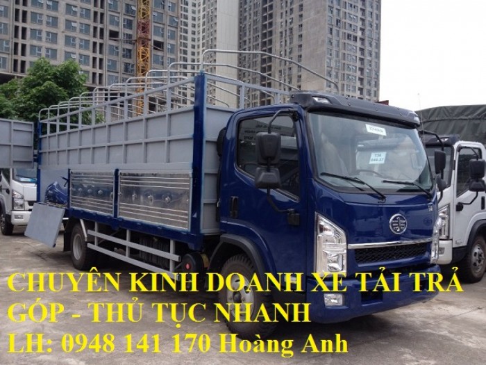 Giá Xe Faw 7 Tấn 3 \ Hyundai Faw Thùng 6 Mét 3 - Tải Trọng 7.3Tan - Xe Hot 2018