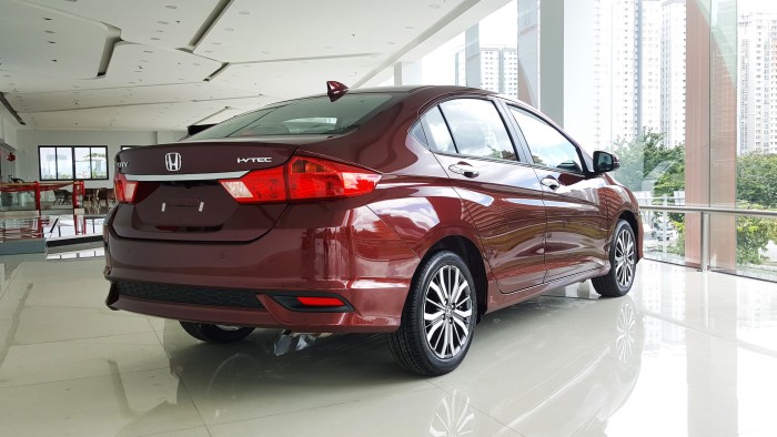 Xe 5 chỗ gia đình Honda City 2018, mới 100% màu đỏ. Khuyến mãi 20 triệu trong tháng 10