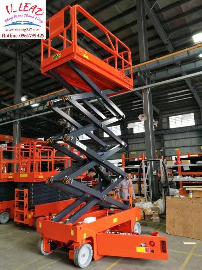 Bán Xe Nâng Người Thương Hiêu Niuli , Giá Hạt Rẻ