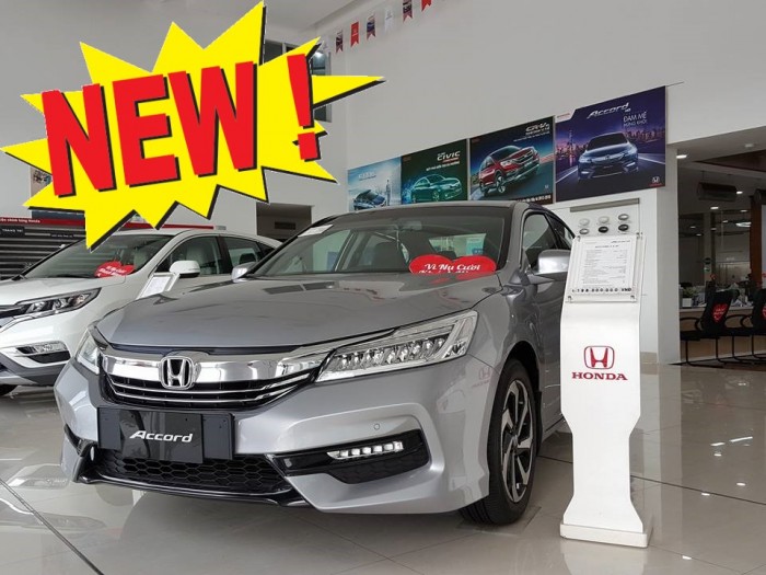Giá xe Honda Accord 2.4V New 2018 Nhập Thái, Đủ Màu, Giá tốt