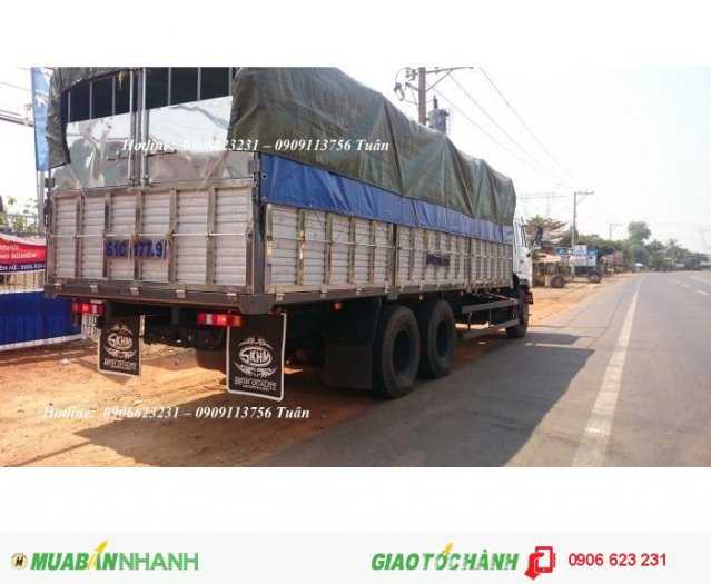Bán xe tải Kamaz 3 chân 15 tấn nhập khẩu | Kamaz 65117 (6x4) nhập khẩu