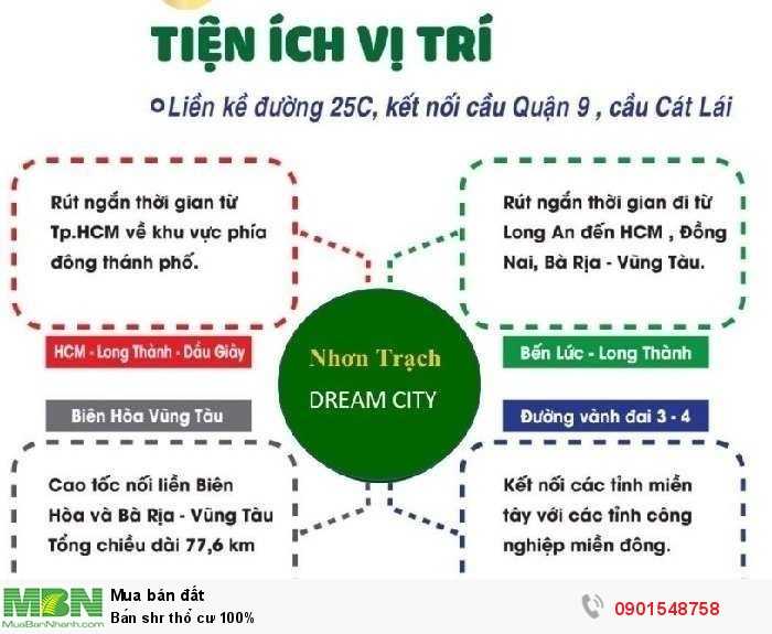 Bán shr thổ cư 100%