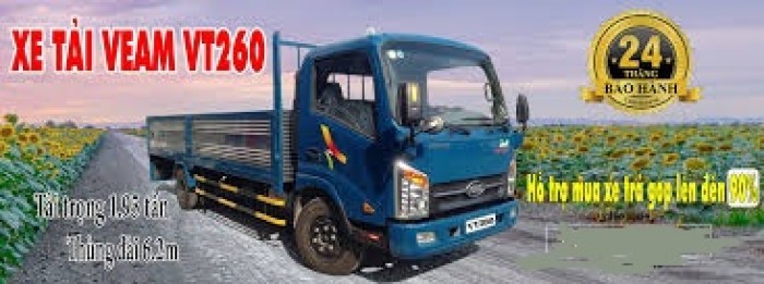 Xe tải TMT 1.95 tấn Cửu Long