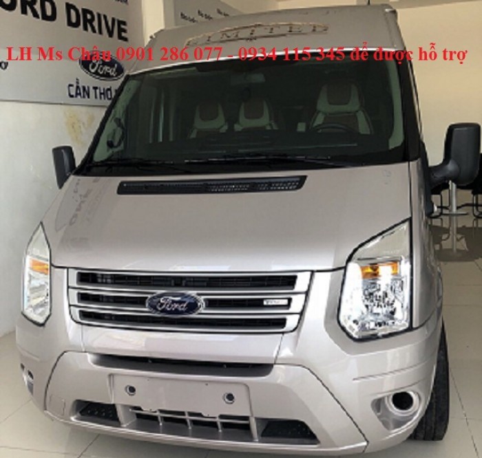 Bán xe FORD TRANSIT 16 chỗ/mạnh mẽ/mẫu mã đẹp/giá cực sốc/chế độ bảo dưỡng cực tốt