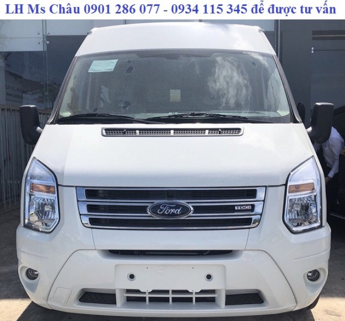 Bán xe FORD TRANSIT 16 chỗ/mạnh mẽ/mẫu mã đẹp/giá cực sốc/chế độ bảo dưỡng cực tốt