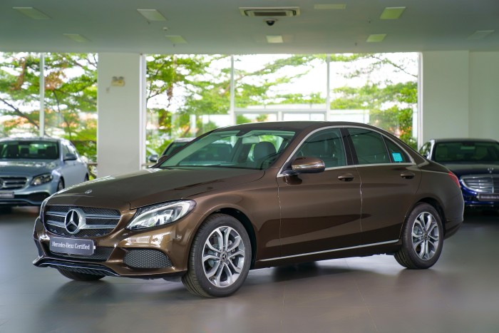 Bán MERCEDES C200 2018 cũ, màu nâu...giá tốt chính hãng, ưu đãi cực sốc