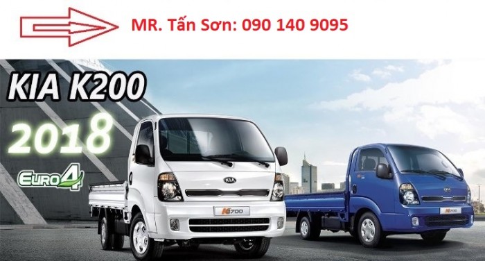 Kia K200 nhập khẩu Hàn Quốc. Trả góp qua ngân hàng, xe có sẵn shownroom