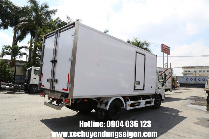 xe tải bảo ôn 3,5 tấn, xe tải bảo ôn euro 4, xe tải bảo ôn Hino XZU720L, xe tải hino