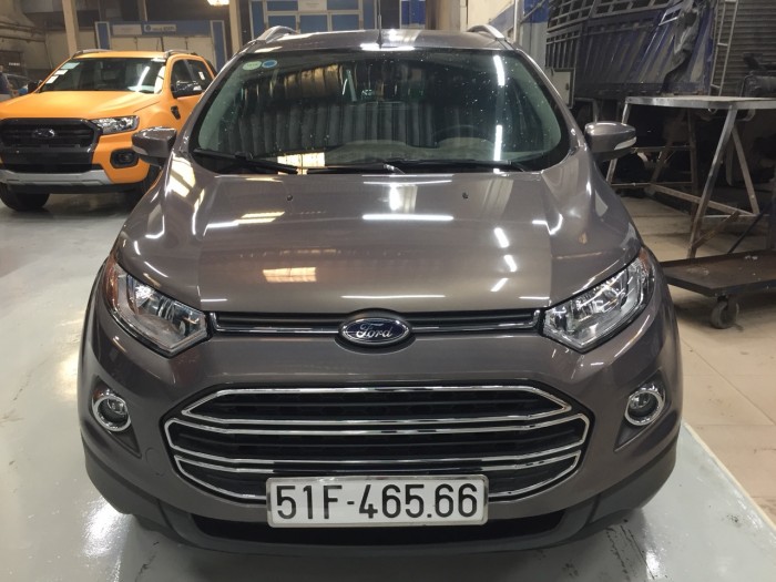 Bán Ford Ecosport sx 2017 Titanium màu xám