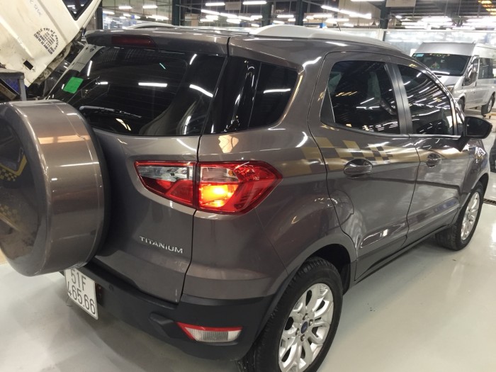 Bán Ford Ecosport sx 2017 Titanium màu xám