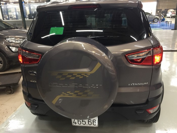 Bán Ford Ecosport sx 2017 Titanium màu xám