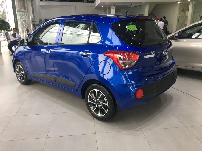 HYUNDAI GRAND I10 Xanh dương 2018, Hyundai Bình Dương I10 giao ngay chỉ với 130 triệu, ưu đãi giá nhất Bình Dương, Bình Phước.....