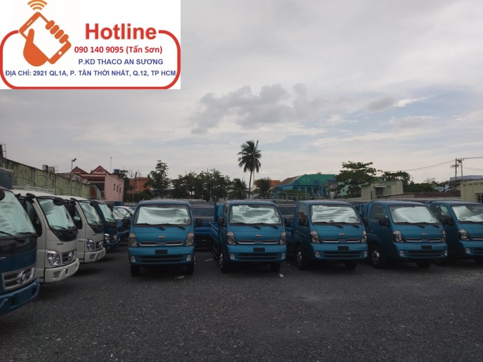 Xe tải Kia Frontier K250/K200 nhập khẩu Hàn Quốc. giá rẻ nhất thi trường hiện nay