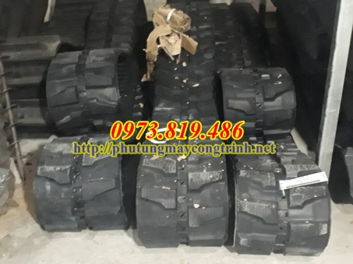 Xích cao su máy xúc hitachi EX30