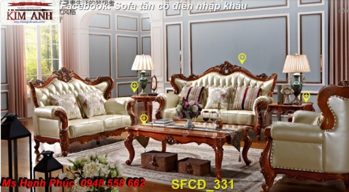 Cập nhật 5 mẫu sofa cổ điển góc l vừa đẹp, vừa sang chảnh cho phòng khách tại Bình dương, Đồng nai9