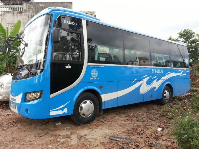Cho thuê Xe 29 Chỗ SamCo, HuynDai, ThaCo Giá Rẻ Tại Bình Dương