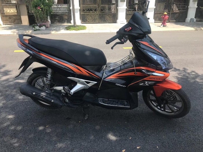 XE Honda Air Blade Fi màu đen cam., lên Full thái