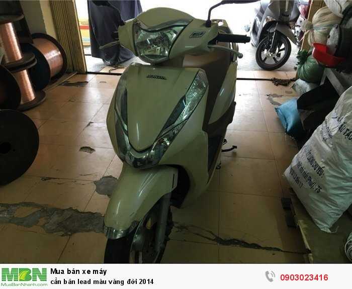 Cần bán lead màu vàng đời 2014