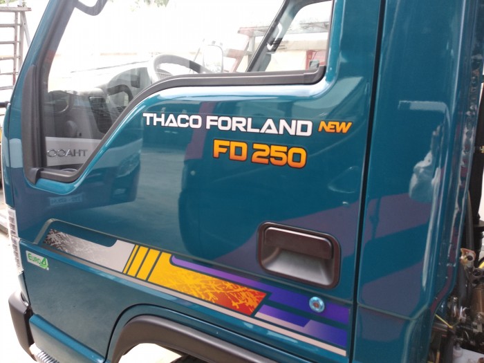 Xe ben 2,4t đi thành phố đời 2018