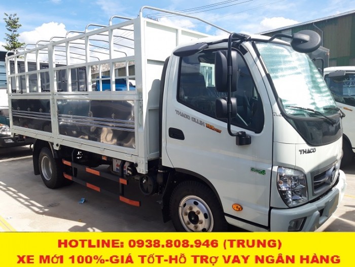 Xe tải Thaco 2,15/3,49 tấn thùng dài 4,35m đang rất ưu chuộng trên thị trường - giá tốt