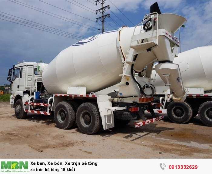 Xe trộn bê tông 10 khối