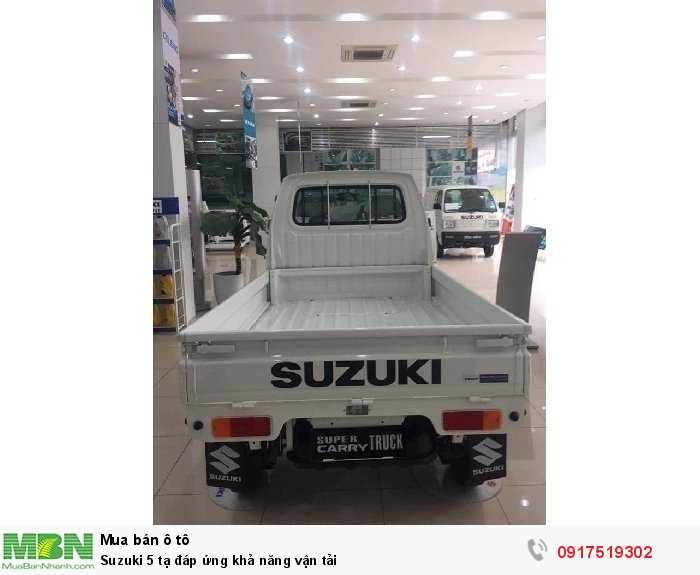 Suzuki 5 tạ đáp ứng khả năng vận tải