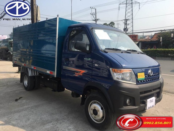 Xe tải 1 tấn 9 gầm cao, thùng dài 3 mét 3, hỗ trợ trả góp.