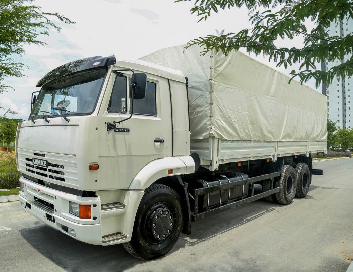 Xe tải thùng Kamaz  65117 (6X4) long I, 7M8