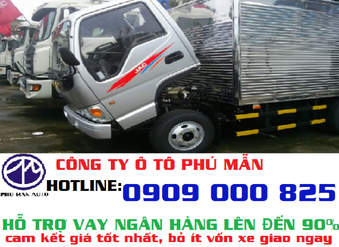 Xe tải Jac 2T4 ưu điểm vào thành phố vào ban ngày