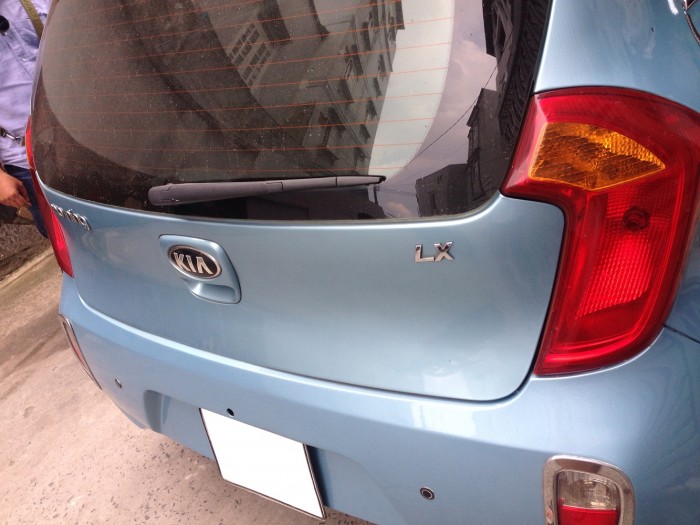 Cần bán Kia Morning LX 1.25MT 2015 số sàn màu xanh biển cực đẹp