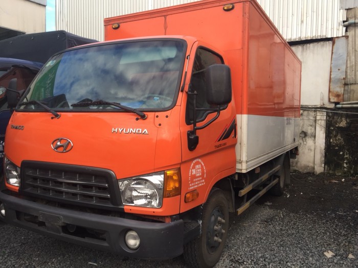 Hyundai hd65 cũ hạ tải thành phố sx 2015 thùng kín