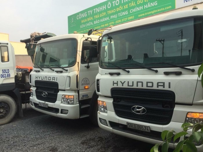 đầu kéo hyundai hd700 2013 đã qua sử dụng vs moocben