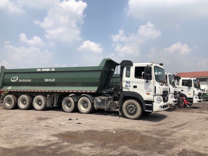 đầu kéo hyundai hd700 2013 đã qua sử dụng vs moocben