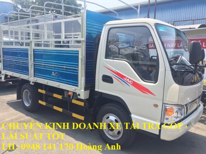 Bán xe tải JAC 2 Tấn 4 = 2400kg \ tải Jac HFC1030K4 (2.4 Tấn ) + trả góp