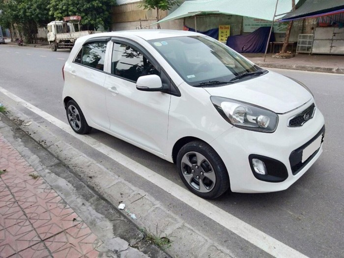 Bán Kia Morning số sàn đời 2015 màu trắng