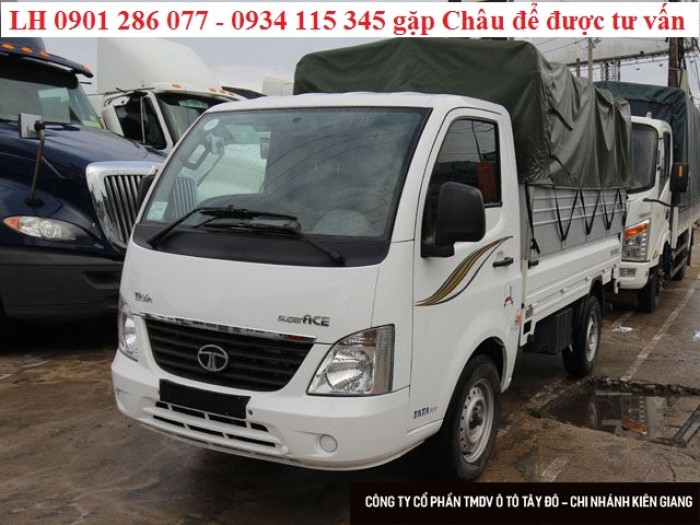 Xe Tải Tata 990kg Mui Bạt - Super ACE/ linh kiện nhập khẩu Ấn Độ /giá hợp lý