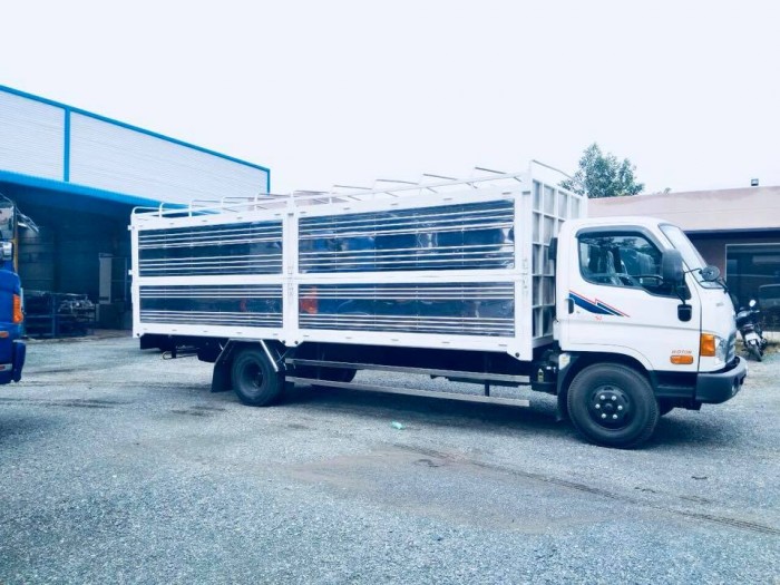 Hyundai Hd120Sl Thùng Dài 9 Bửng Mui Bạt