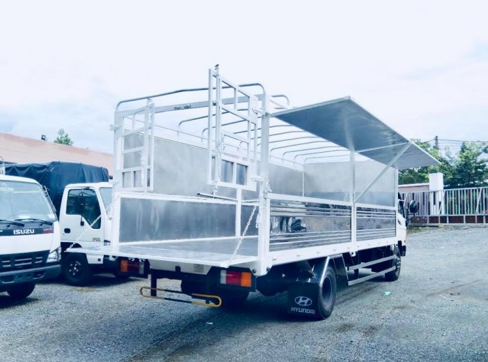 Hyundai Hd120Sl Thùng Dài 9 Bửng Mui Bạt