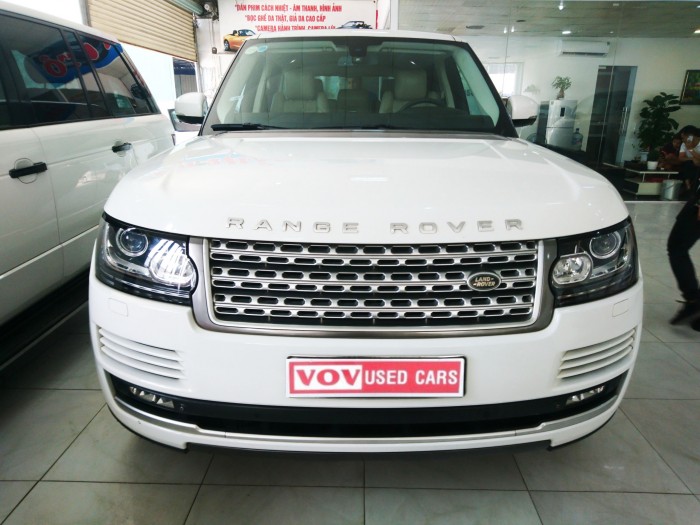 Range Rover HSE 3.0 2014 màu trắng đăng kí lần đầu 2015