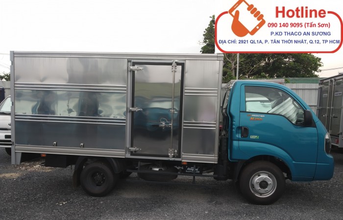 Xe tai 1T49 và 2T49 máy Hyundai xe tải thaco Kia K250 doi 2018 thùng kín.
