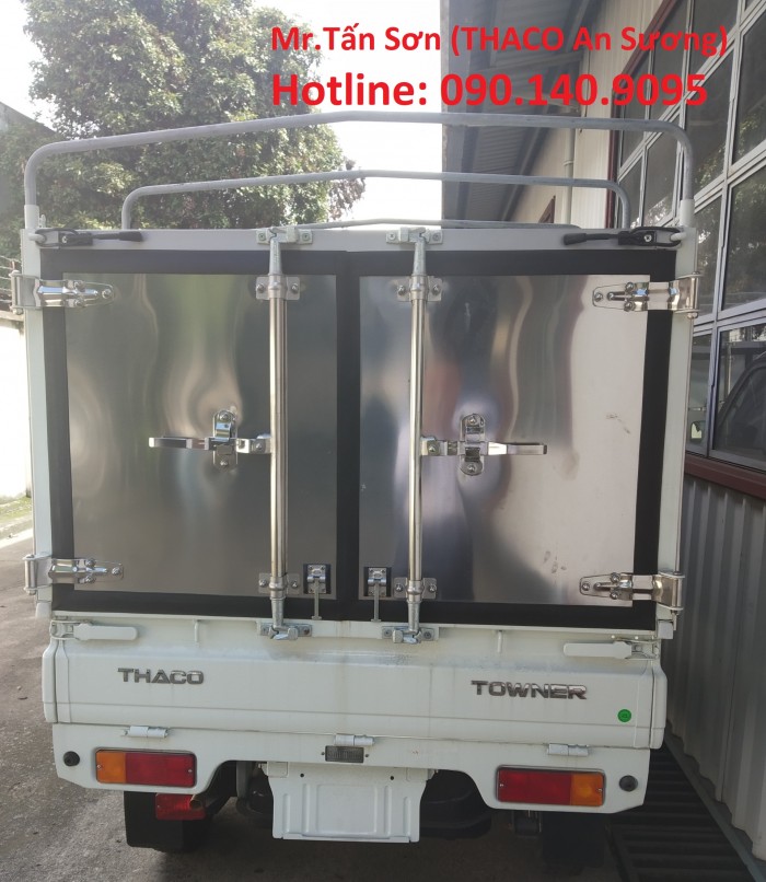 Xe tải Thaco towner 800 và Towner 900 sử đụng động cơ isuzu theo tiêu chuẩn khí thải euro 4