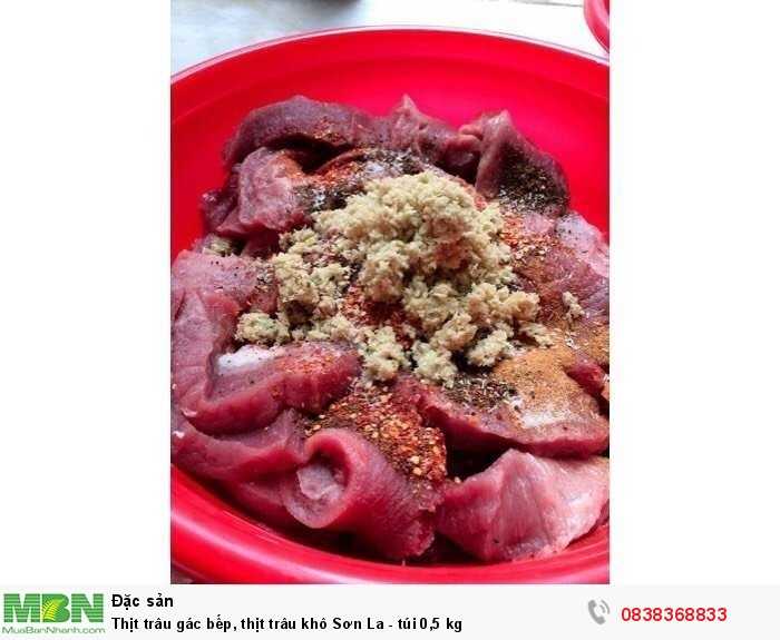 Thịt Trâu Gác Bếp -Thịt Trâu Khô Phong Sương- Đặc Sản Tây Bắc