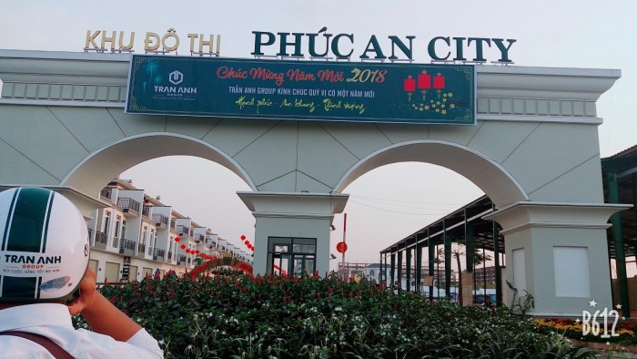 Nhà phố Phúc An City ở Đức Hòa Long An