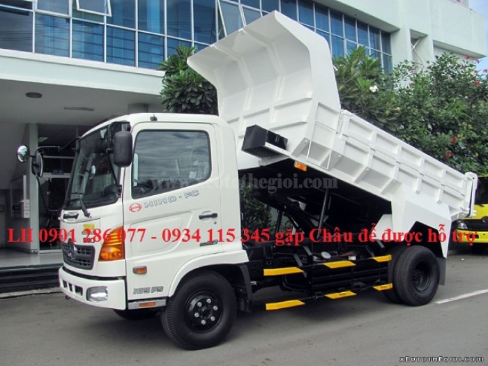 Xe ben Hino 6 tấn FC/ bền bỉ, mạnh mẽ/giá cạnh tranh/ hỗ trợ trả góp/ duyệt nhanh/ lấy xe nhanh