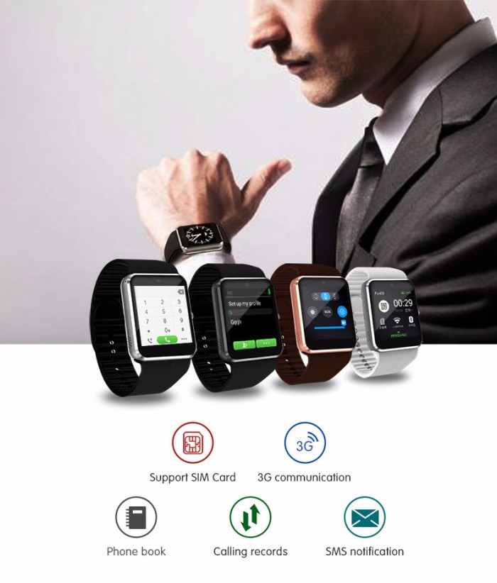 Đồng Hồ thông minh WiFi sim độc lập PKCB 08 Smart Watch màn hình cảm ứng0