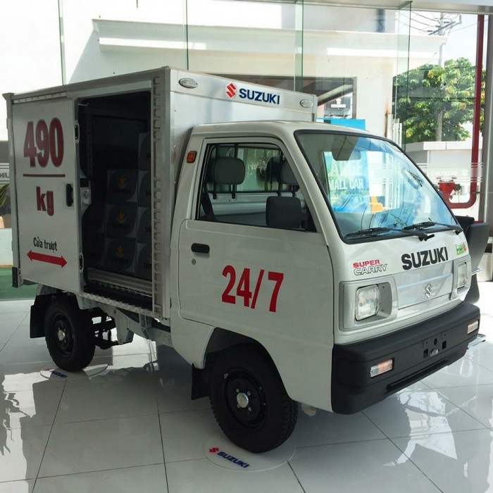 Xe tải suzuki carry truck.. xe tải nhỏ mang lợi nhuận lớn.. hỗ trợ ngân hàng 85%