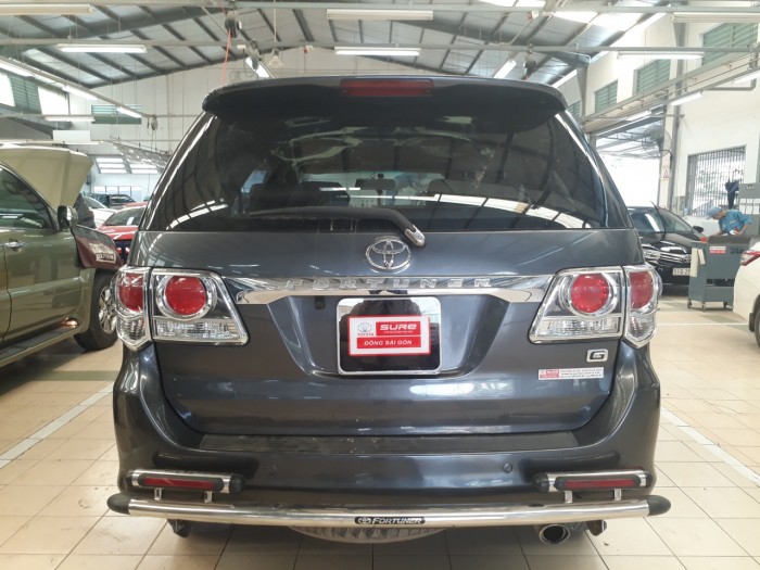 Bán xe Fortuner máy dầu đời 2014 màu Xám