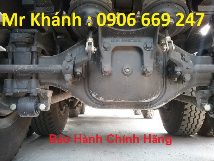 Xe ben 4 chân Shacman 2018