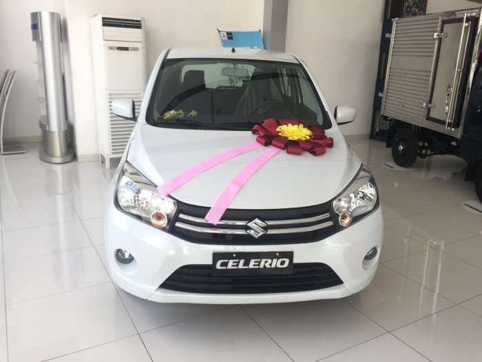 Có sẵn 1 Suzuki Celerio màu trắng số sàn tại Suzuki Đại Việt